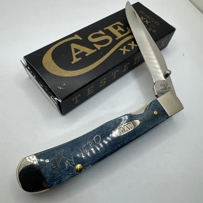 Case Trapperlock Kickstart DAD Mediterranean Blue Bone 2022 - Image 1 of 4