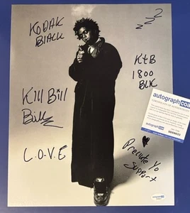 Kodak Black Hip Hop Music Signed Autographed 11X14 Photo ACOA - Picture 1 of 1