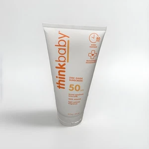 Thinkbaby LSF 50+ Baby Sonnencreme, 6oz – wasserfest, natürlich & vegan Sun Pro - Bild 1 von 3