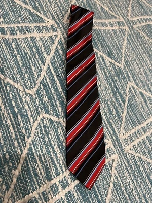 Corbata de poliéster Harve Benard de Benard Holtzman a rayas horizontales para hombre Foto 1 de 4