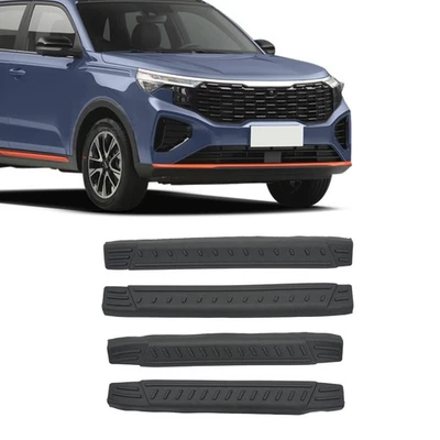 Door Sill Protector Compatible with 2020-2024 2025 Kia Telluride Sill Guard TPE Foto 1 de 4