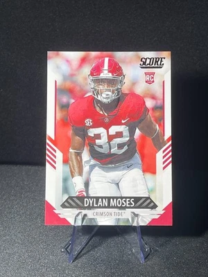2021 Score - Rookie Dylan Moses #352 (RC) Alabama Crimson Tide Football - Image 1 of 2