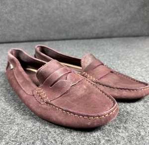 Eastland Patricia Driving Damen-Halbschuhe Größe 11 pflaumefarbene bequeme Wildleder-Slipper - Bild 1 von 12