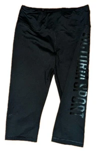 Leggings sportivi Victorias Secret Sport VSX Medium M nero Capri donna atletico - Foto 1 di 2