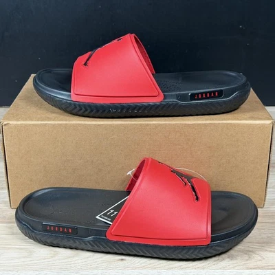 Sandalias deportivas informales Jordan Jumpman Slides para hombre talla 11 rojas negras FQ1598-600 Foto 1 de 4