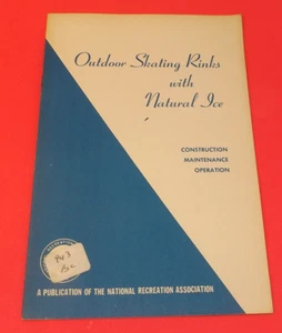 1959 Outdoor Skating Rinks with Natural Ice Construction Maintenance Operation - Picture 1 of 1