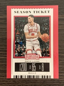 Contenders Panini 2019 D.P. Zach LaVine #50 Chicago Bulls - Foto 1 di 1
