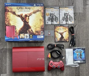 Consola Sony PlayStation 3 500 GB God of War: Ascension Legacy Paquete PS3 ¡Leer! - Imagen 1 de 23