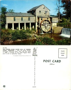Historische Taube Fluss Wassermühle Wasserfall - Tennessee Postkarte - Bild 1 von 1