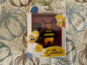 The Simpsons BUMBLEBEE MAN & Video Camera 5" Action Figure Wave 4 Jakks Pacific - Picture 1 of 6