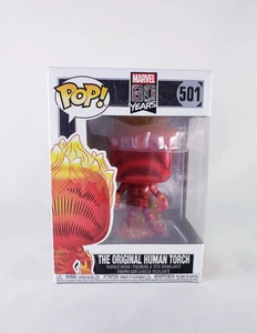 Funko Pop! Marvel 80 Years The Original Human Torch #501 Vinyl Figure - Picture 1 of 12