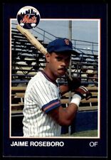 1988 Grand Slam Baseball Card Jaime Roseboro A Columbia Mets #24