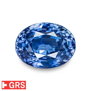 GRS & BELLEROPHON Certified Sapphire 1.94 Ct. Natural Untreated CORNFLOWER BLUE - Picture 1 of 8