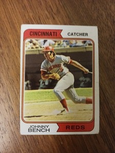 Johnny Bench 1974 Topps #10 Cincinnati Reds