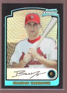 BRANDON YARBROUGH 2003 BOWMAN CHROME DRAFT REFRACTOR