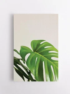 Hoja murales HOJAS botánica lienzos lienzo imagen no tejido decoración XXL - Imagen 1 de 7