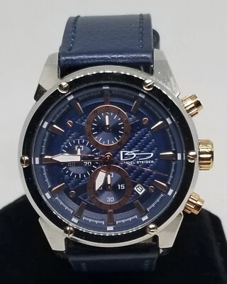 Reloj de pulsera FARW381 Daniel Steiger 9404B-M, con función de fecha, funcionando. Foto 1 de 4