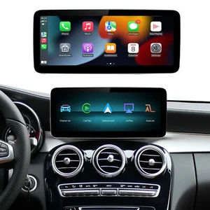 Pantalla táctil coche Carplay Adroid para Mercedes benz GLA CLA W166 X166 2015-2018 - Imagen 1 de 11