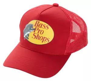 New Bass Pro Shops Trucker Hat! (Scarlet) - Picture 1 of 1