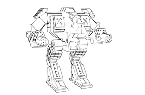 Blood Reaper | Battlemech escala 1:265 CGL | Miniatura Battletech - Imagen 1 de 1