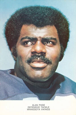 FOTOS DEL EQUIPO DE ALAN PAGE, JIM MARSHALL, CARL ELLER, GARY LARSEN MINNESOTA VIKINGS 1971 Foto 1 de 4