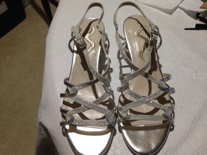 nina franya wedge sandal gold