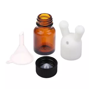 Leakproof Aroma Essential Oil Inhaler Cap Black Double Sole Essential Inhaler - Picture 1 of 12