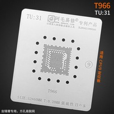 Amaoe BGA Stencil For LCD TV CPU Chipset Reball IC Soldering Tin Plant Net Set