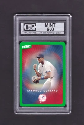2003 Victory / Green #55 Alfonso Soriano - PGC 9.0 [Mint] - Image 1 of 2
