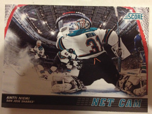 2012-13 (SHARKS) Score Net Cam #NC14 Antti Niemi