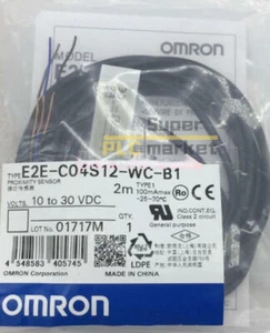 1PCS NEW OMRON E2E-C04S12-WC-B1 Proximity switch sensor 2M # - Picture 1 of 1