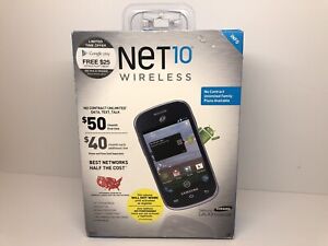 Net10 Samsung Galaxy Centura Android Gray Prepaid mobile phone- NEW SEALED
