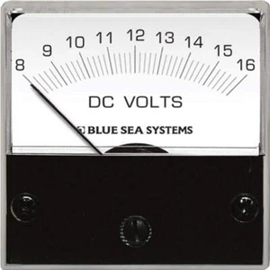 Voltímetro analógico de micro CC Blue Sea Systems 8028 - 8-16 voltios - Imagen 1 de 1