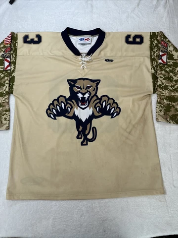 Florida Panthers Jersey #63 Athleticknit Camo Size Xl Cover
