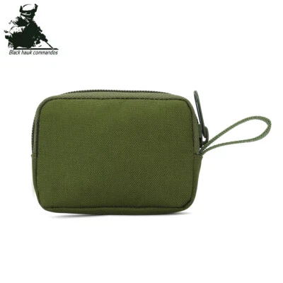 Cartera táctica Molle bolsa para llaves militar EDC monederos cremallera bolsa de cintura pequeña Foto 1 de 4