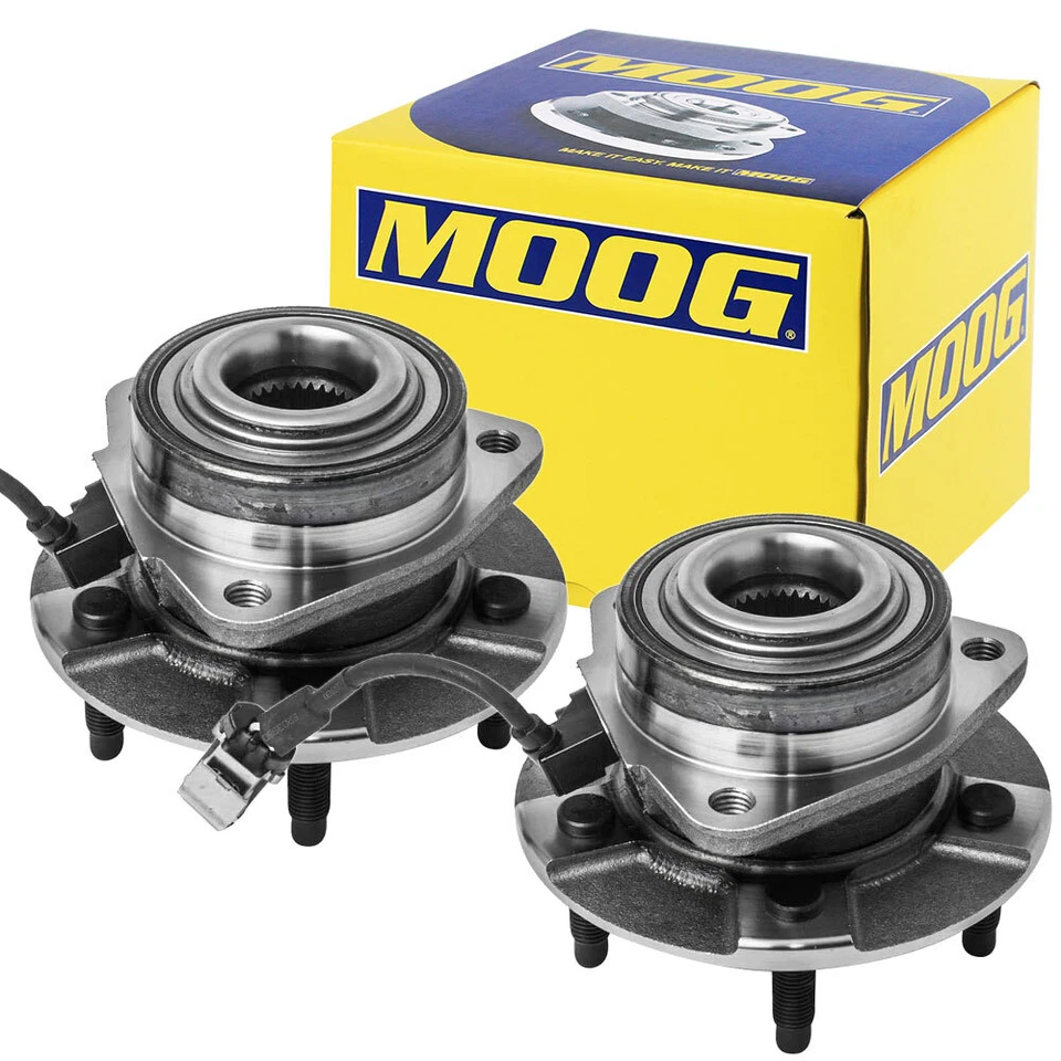 MOOG Pair Front Wheel Bearing Hub for Chevy Equinox Saturn Vue 2002-2007 5Lugs - Image 1 of 4