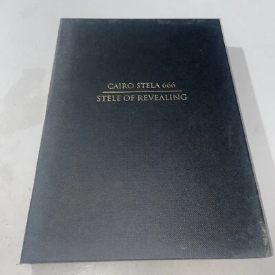Cairo Stela 666 Stèle of Revealing By Aleister Crowley Hardcover 2008 - Image 1 of 4