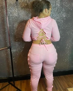 2 Piece Sweat Suit For Women - Picture 1 of 4