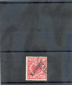 Caroline Is Sc 3 (MI 3IIb) F-VF GEBRAUCHT 10PF FLIEDERROT (MICHELUX: LT VERMILION) 105 $ - Bild 1 von 1