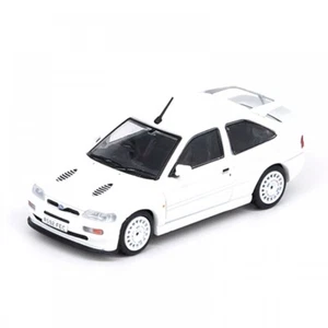 INNO64 1/64 FORD ESCORT RS COSWORTH BIANCO LHD PRESSOFUSO CON OZ RUOTA RALLY - Foto 1 di 4
