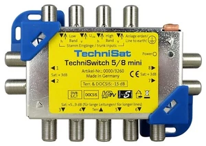 TechniSat Techniswitch 5/8 mini - Sat-Multischalter 8 Ausgänge - Bild 1 von 1