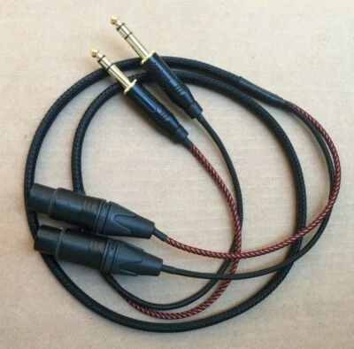 1'FT to 8FT Mogami Cable 2 Channel Snake Gold Neutrik XLR Female to 1/4 Stereo  - Image 1 of 3