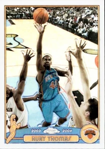 Kurt Thomas 2003-04 Topps Chrome #65 Refractor New York Knicks - Picture 1 of 2
