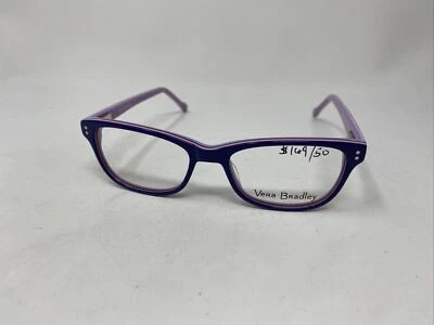 VERA BRADLEY DELILAH PAISLEY IN PARADISE 47/-6/-30 PÚRPURA: F57 Foto 1 de 4