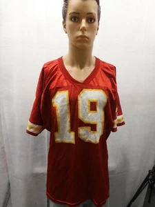 Vintage Joe Montana Kansas City Chiefs Wilson Jersey XL NFL - Picture 1 of 11