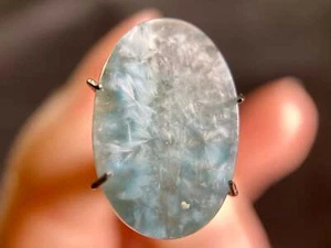 GILALITE Cabujón, Cuarzo Medusa Paraiba - Azul Sólido, Ovalado - Piedras Preciosas, 43977 - Imagen 1 de 3