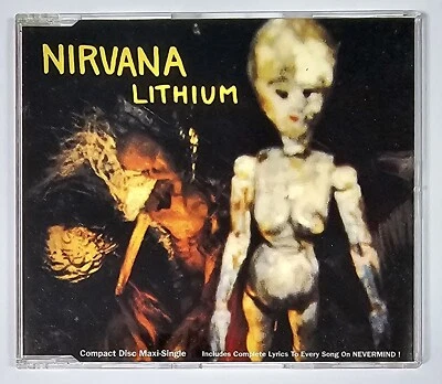 Nirvana – Lithium Maxi-Single Musik CD - Bild 1 von 2