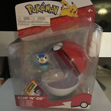 Pokemon Clip N Go Piplup + Premier Ball