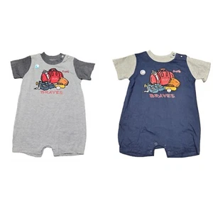 Atlanta Braves Baby Säugling Creeper Teamfarben 24 Monate - Bild 1 von 5