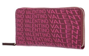 VALENTINO Samosa Zip Around Wallet Geldbörse Bord / Malva weinrot pink Neu - Bild 1 von 4